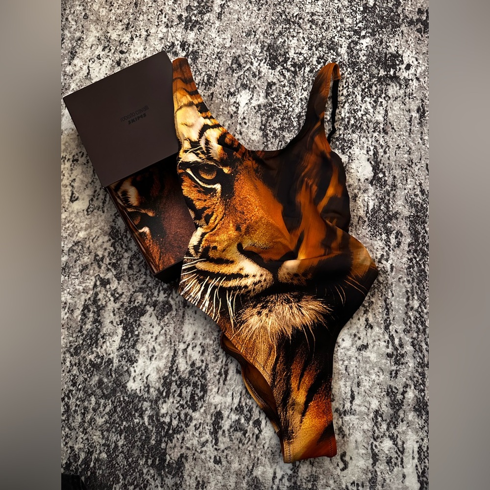 NIB NWT Roberto Cavalli X Skims Swimsuit